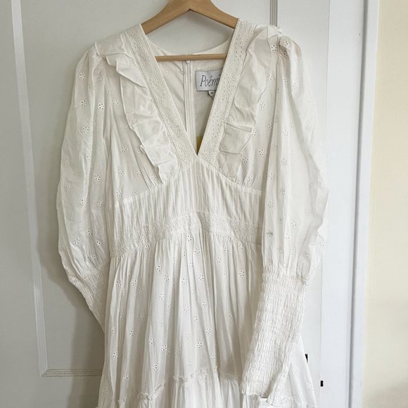 Poemia Isa Wedding Dress, Size 12 - Picture 2 of 6